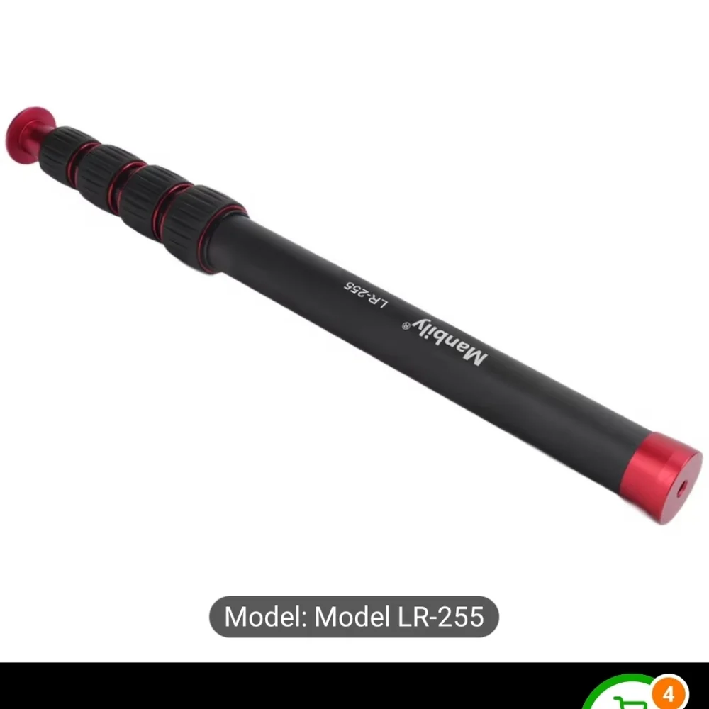 Aluminium Alloy Camera, 5 Section Monopod Tripod- 13. 2- 42. 5 inch, Solid Light